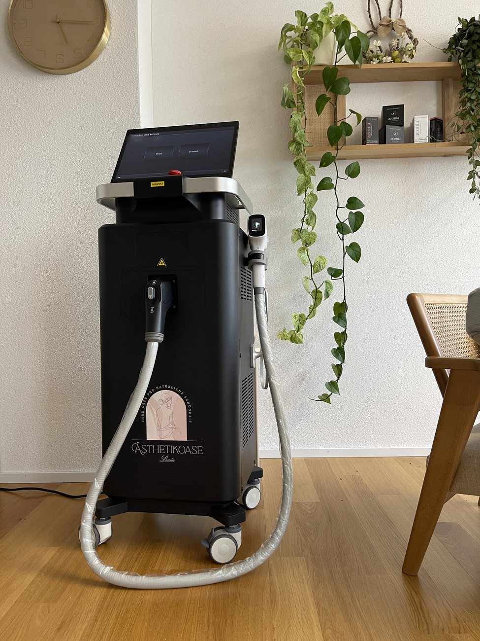 VisioSkin Pro Diodenlaser im Schweizer Showroom in Ebikon
