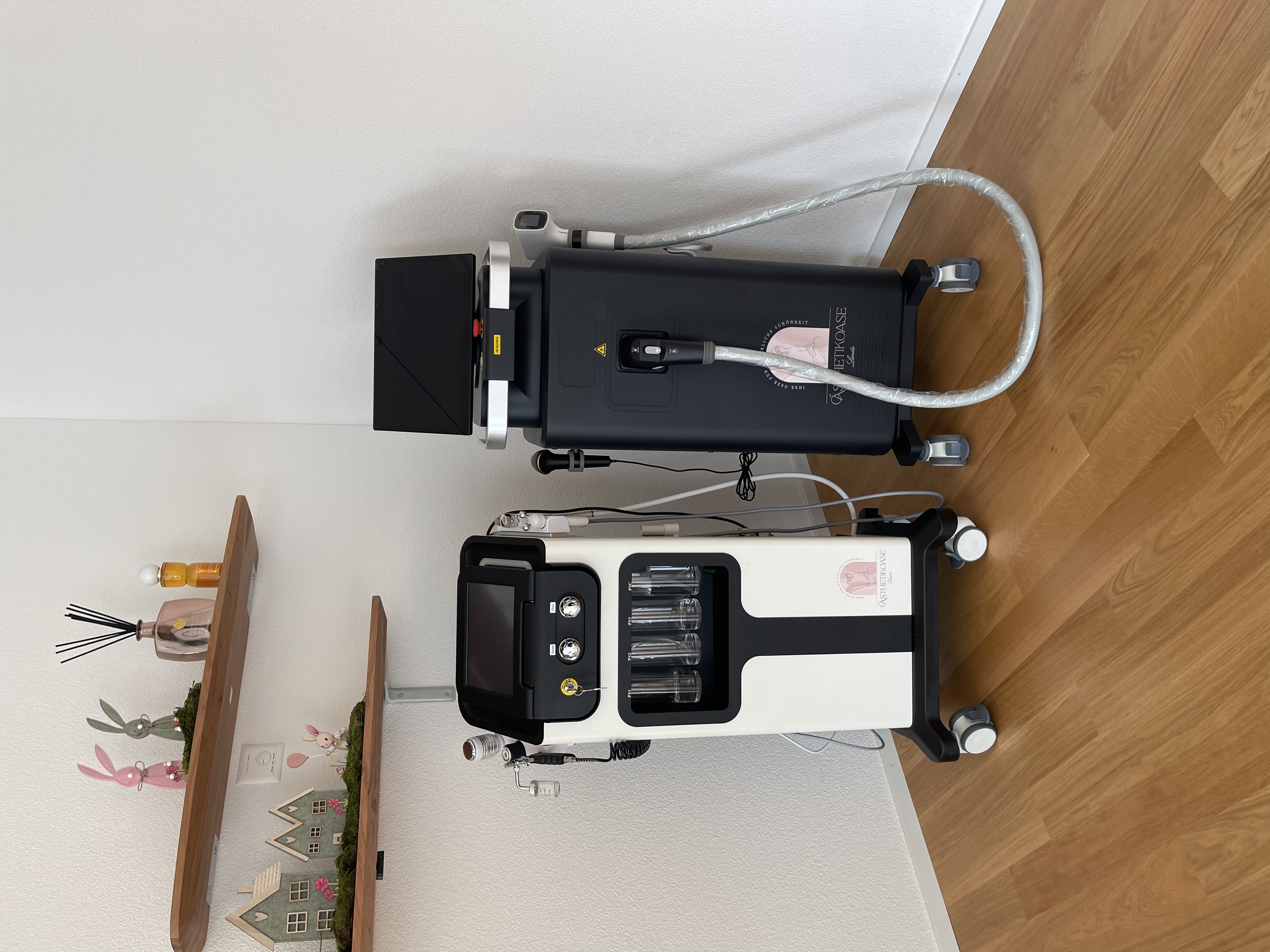 Visioskin Showroom in Ebikon mit AquaFacial und Diodenlaser